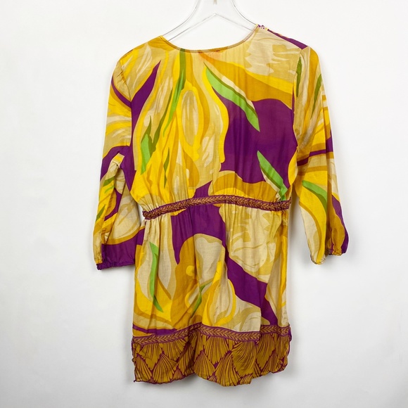 Hale Bob Cabana Embroidered Embellished Tunic M - Picture 13 of 13